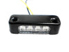 USA MADE- TecNiq accent Blue 4 LED Dragon Light w/Horizontal Black case Jeep (D04-B000-1 + D04-0BH0-1)