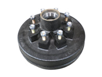 Add Brakes & Hub/Drum Kit – 7,000 lb Trailer Axle – 12" x 2" Electric Brakes – 8 on 6.5" – 1/2"-20 Studs (92865-B-IMP)