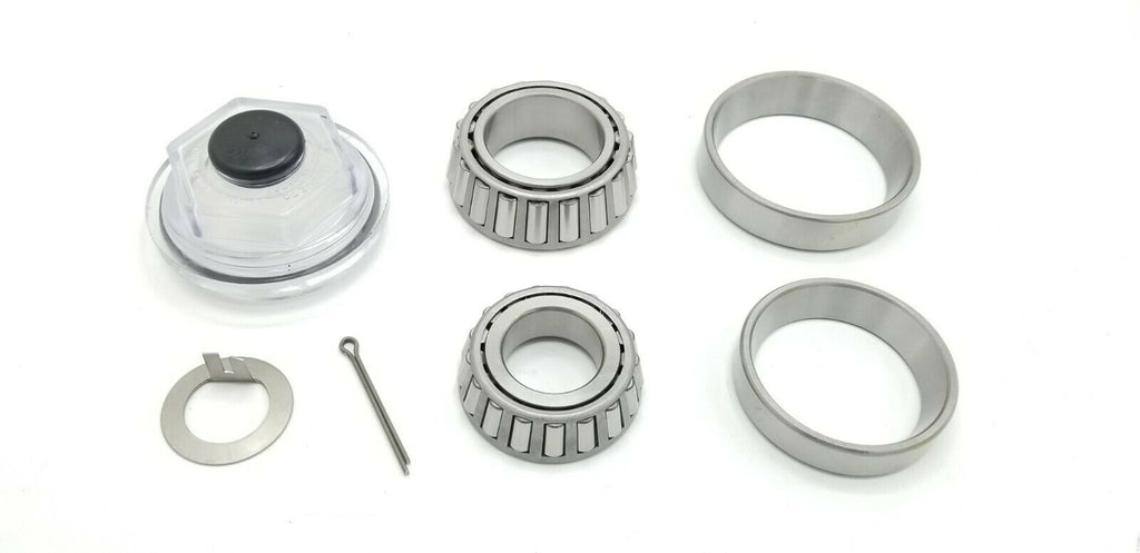 Trailer Bearing / Oil Seal Kit 8 Lug Axle 14125A/25580 6K 7K with Oil Cap 21-35 (BK-7000-O-CAP)