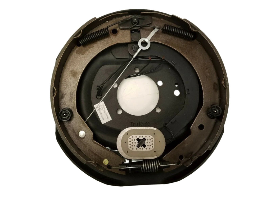 Pair of Trailer Backing Plate Brakes Electric 12" Self Adjust 7000 Left Right (BK-12E-FSA-SET)