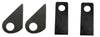 Weld On Steel Ramp Gate Holder Hinge plates HD Equipment Trailer for 1.5" shaft  (RM-5/7x4)