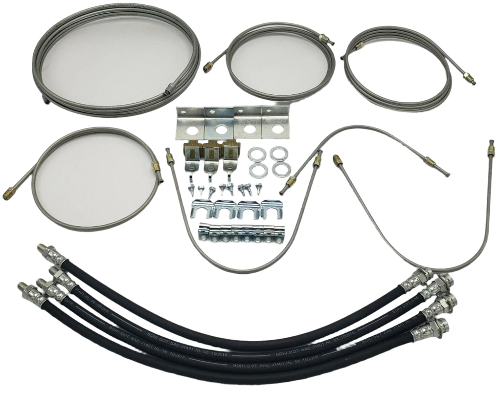 USA Demco Hydraulic Torsion Axle Brake Line Kit Tandem Trailer Drum/Disc Brakes (DM5425)