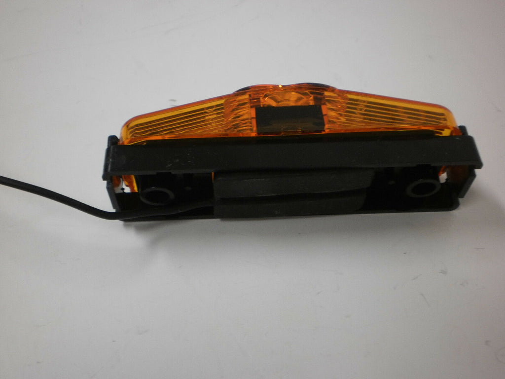 TecNiq Amber LED Clearance Side Marker Light 1x4 Camper /Trailer Truck USA (S19-AA00-1-KIT)