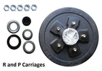 10"x 2.2" Trailer Axle brake hub drum 3500# Axel 5 x 4.75" ALKO Fits Dexter (945475-1-KIT)