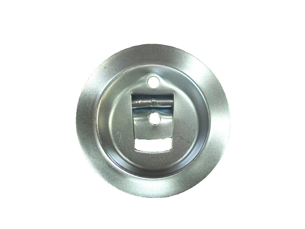 4 - 4" Round Surface Mount D Ring Loop Rope Chain Tie Down Trailer 800# (RR08-LOTOF4)