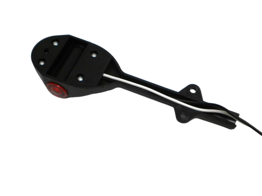 Drivers Right Low Profile LED Amber and Red Fender Marker Light Trailer Camper RV (J-52-FML)