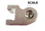 WeighSafe 2.5" Locking Hitch Pin & Ball Keyed Alike Mount 10" Drop 18.5k Rated (WS10-2.5-KA)
