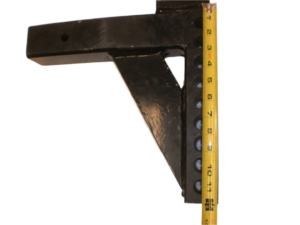 Adjustable Weight Distribution Trailer Hitch Shank 6-7/8" Drop Solid Steel 4014 (DSB7)