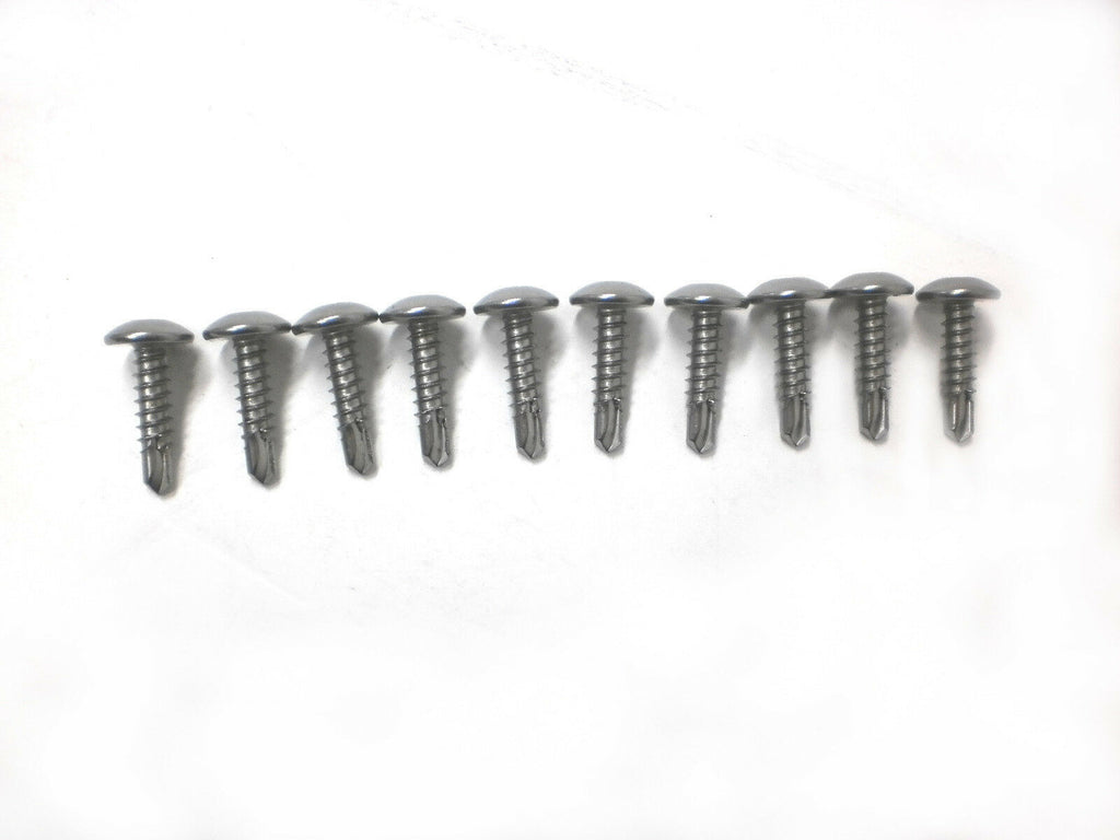 10 - Cargo Trailer Exterior Sheet Metal Panel Screws for Aluminum or Steel skin (194336-LOT10)