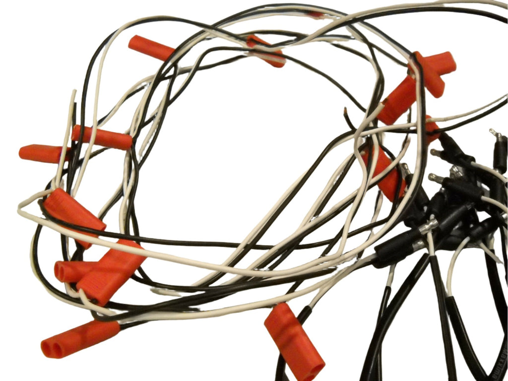 15 x 3/4 Maxxima Amber Clear LED Clearance Marker Light Trailer w/ Wire Harness (M09300YCL-15-KIT)