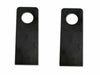 Weld On Steel Ramp Gate Holder Hinge plates HD Equipment Trailer for 1.5" shaft  (RM-5/7x4)