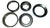 ALKO Wheel Bearing Kit 10K GD Trailer Axle Oil Seal 10,000# Rockwell Hayes #99 (91030+28580+25580)