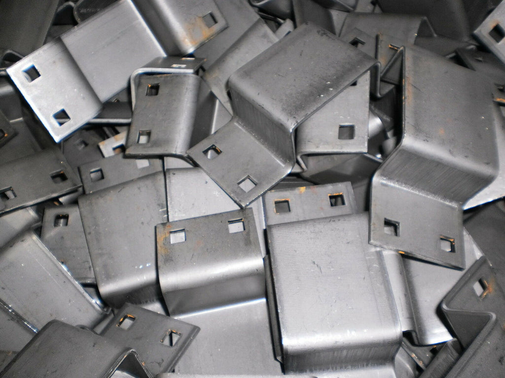 10 - Bolt On Stake Pockets Tapered Trailer Truck 12 Gauge Board Holder (BS-1-LOT10)