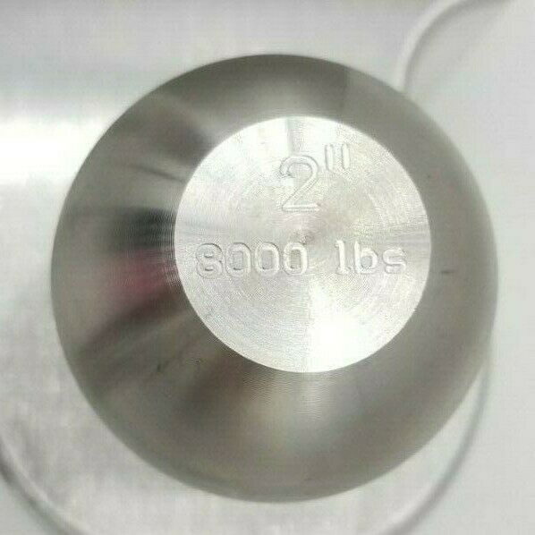 Weigh Safe 2" Locking Hitch Pin & Ball Keyed Alike Ball Mount 4" Drop 10k Rated (WS4-2-KA)