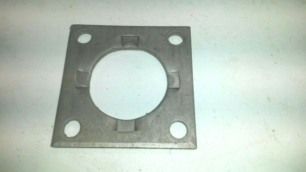 Trailer Brake Backing Plate Flange 3500# Axle 2.27" 4 HOLE bolt square bracket (004-035-00)