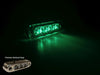 1 TecNiq Eon Motorcycle Jade Green LED Light w/Vertical Case Boat Accent Trailer (E03-JSV0-1)