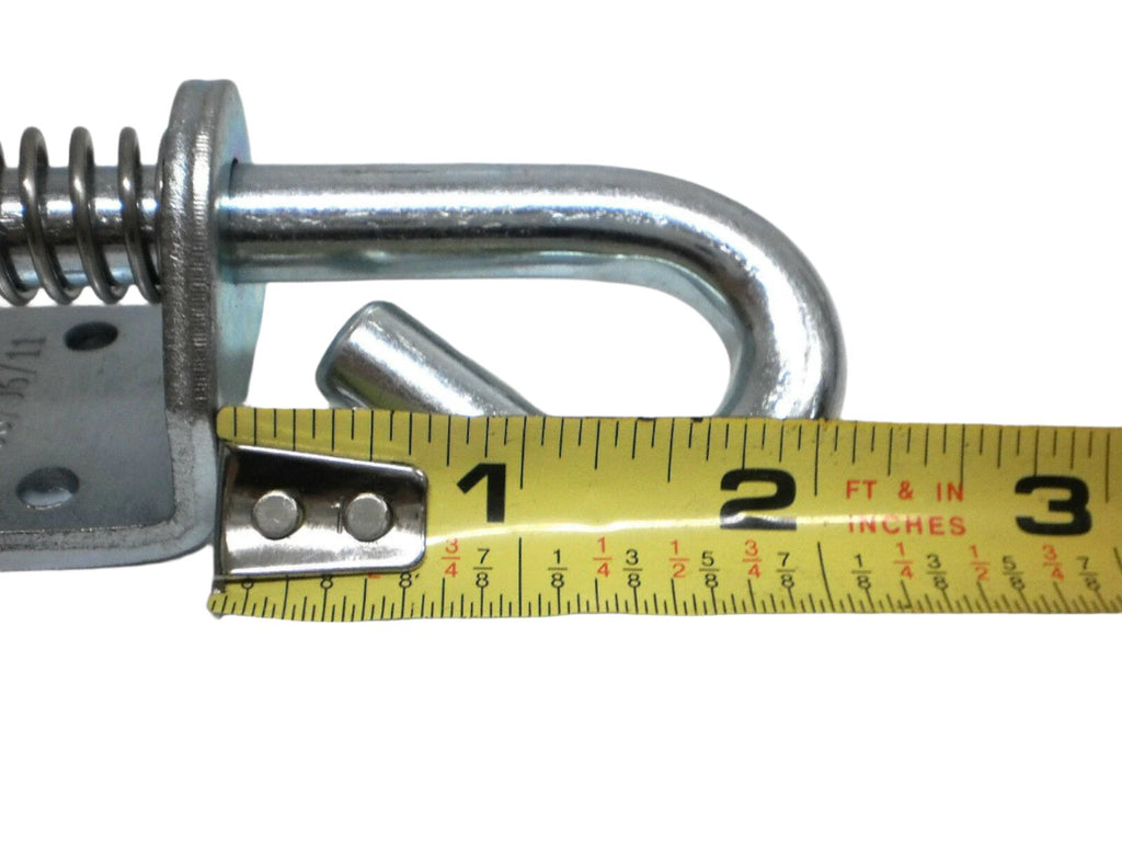 7/16" Zinc Spring Loaded Door Latch Ramp Dividers Tailgates Trailer Rv Camper (SL716)