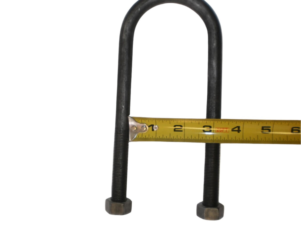 1- Leaf Spring Axle U Bolt, 2-1/2 x 7-3/4 x 9/16" Oversize Trailer Lift Truck (175668-KIT)