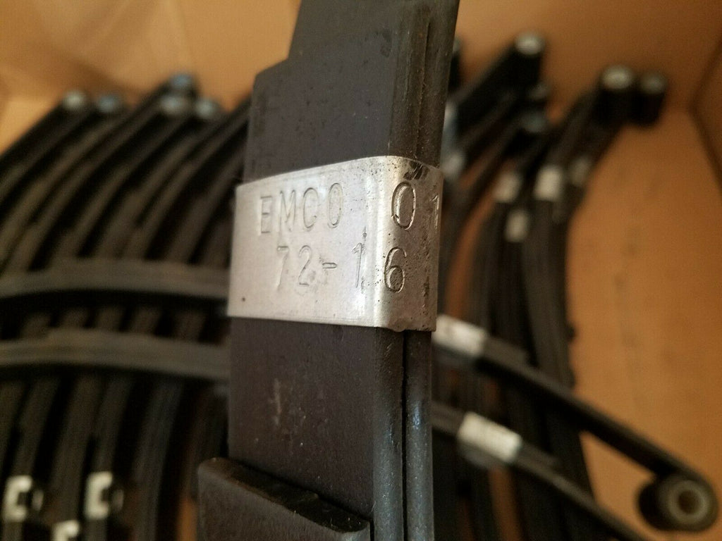 1- New 20" Trailer Leaf Spring 700# (1400# axle) Camper 3 Leaf UNA-168 72-16 (DE-7216)