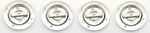 4pk Stainless Steel Swivel Recessed DRing 6000# Max Tie Down Cargo Trailer Deck (RRS6-LOTOF4)