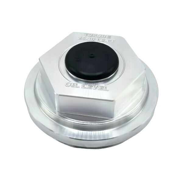 PAIR - 2-7/8" BILLET ALUMINUM Oil Cap Fit Dexter 21-35 Trailer Axle Bearing Hub 6K-8K (21-35 Billet-KITX2)