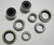 2- Genuine Dexter 5x5 Hubs with 3500# Bearing Kits Replace Trailer Idler Axle (825607-KITX2)