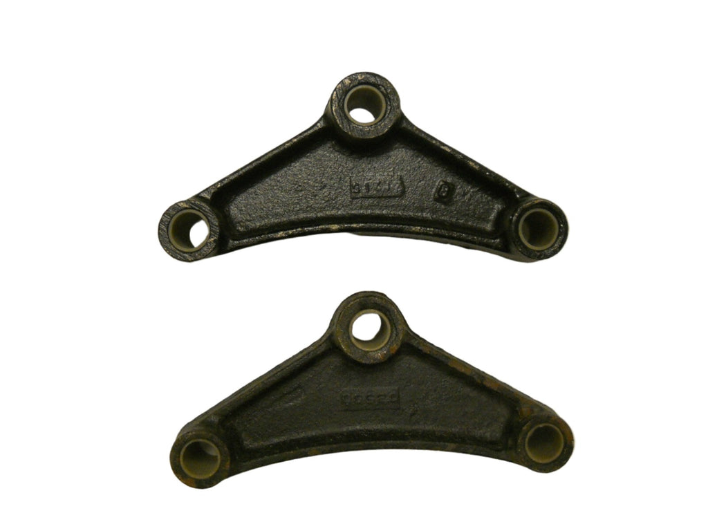 2 x Short 5.6" Equalizers 9/16 Hole  1 3/4" Wide Spring Trailer Center Pivot (13-104-2)