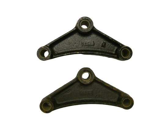 2 x Short 5.6" Equalizers 9/16 Hole  1 3/4" Wide Spring Trailer Center Pivot (13-104-2)