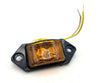 Kaper II 3-3/8" x 1-3/8" Amber LED Clearance Marker Trailer Light P2 P3 Rated (L04-0038A)
