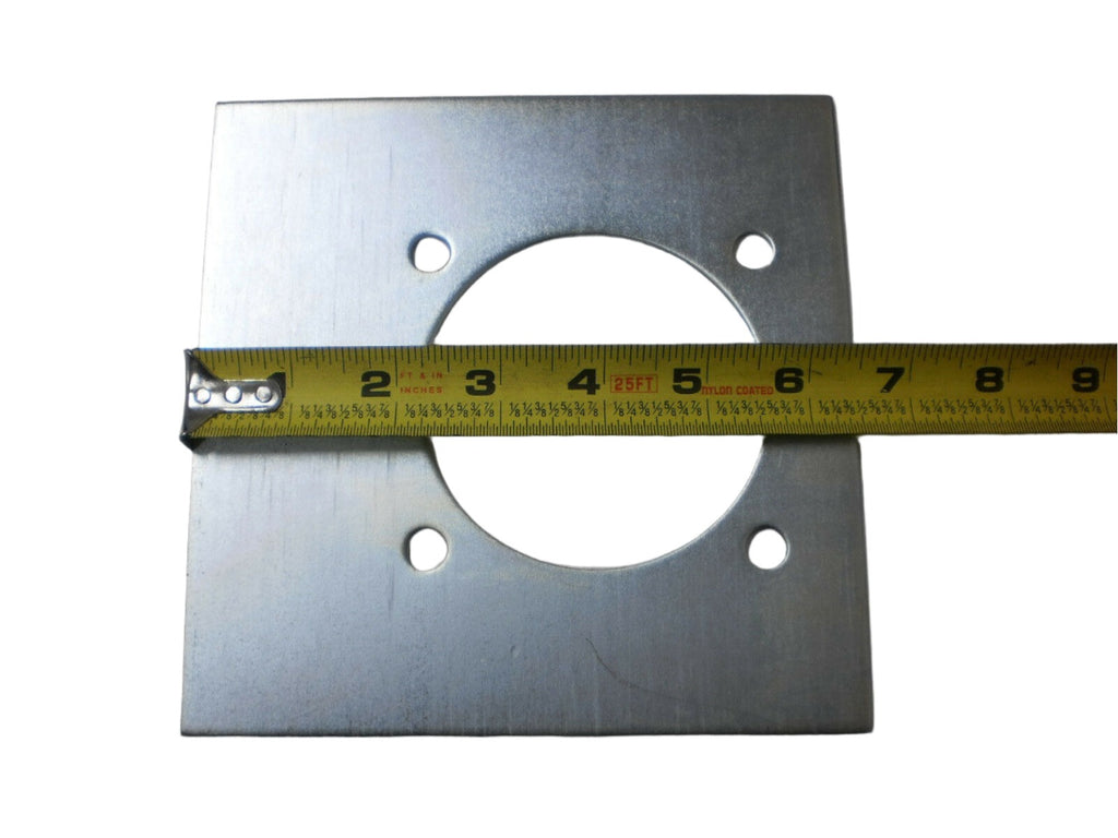 4 - 1/2" Thick Recessed 5000# D Ring Kits w/ Backing Plates & Bolts Car Trailer (RR5K-LOTOF4)