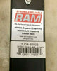 RAM 3,000# Sidewind A-Frame Trailer Jack 28" Lift Powder Coated Zinc Plated Foot (TJDA-5000S)