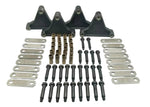 Greaseable Tri Axle Suspension Rebuild Kit EQ-310 Trailer Spring 3.125" Shackles (SRK-3A-WB-TE-3.125-BB)