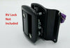 RV Door Lock Spacer 1/4" Black Plastic Trailer Camper RV  (TTL-SPACER-2006)