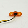 Oval P2 Rated 1-LED Surface Mount, AMBER Lens, 2-Wire LED Trailer marker light (J-57-A)