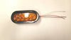 TWELVE 6" Oval Amber LED Park Turn Tail Multi Function Lights Trailer Truck RV  (J-66-AK-LOTOF12)