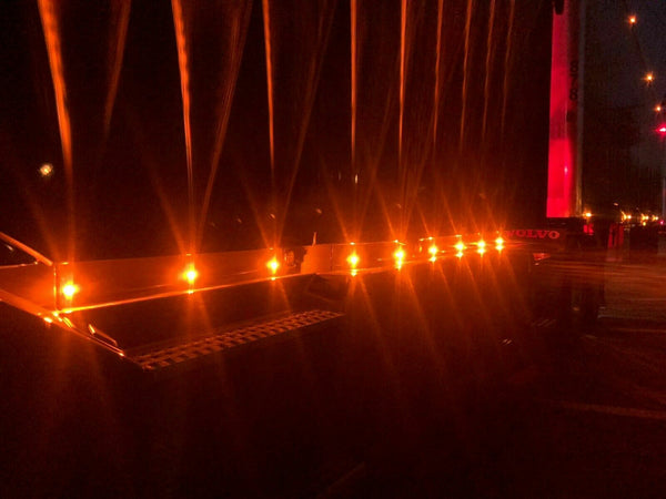 3/4 Led Marker Lights Maxxima 3/4" Mini Amber/Clear 3-LED Marker Light - For Trucks, Trailers, Jeeps Maxxima M09300YCL Mini Marker Light - Foto 5