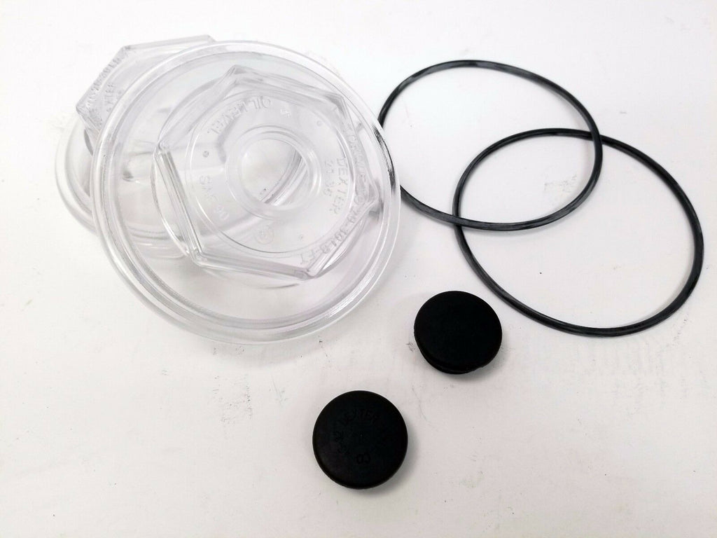 (2) Oil Cap Dexter 10K-HD 12K& 15K 4.0" threads Trailer Axle Plastic Cover 21-36 (K71-148-00)