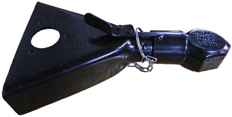 RAM Forged Steel 2-5/16" Ball Trailer Hitch A Frame Coupler Bulldog Type 12,500# (CA5290B)