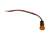 1/2" Amber LED Indicator Light Recess Marker Trailer Dash Car Truck Accent (010-1100-1)