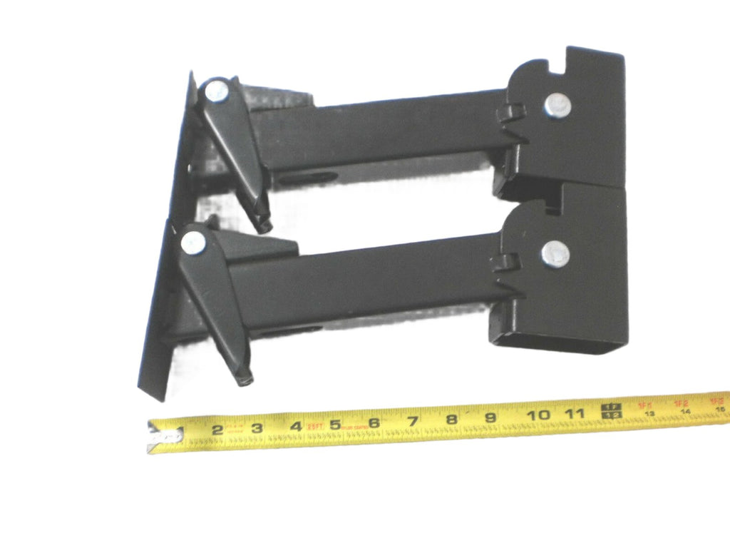 Pair Weld Bolt On Fold Down Telescopic Stabilizer Jack Motorcycle Trailer Camper (SJ100-LOTOF2)