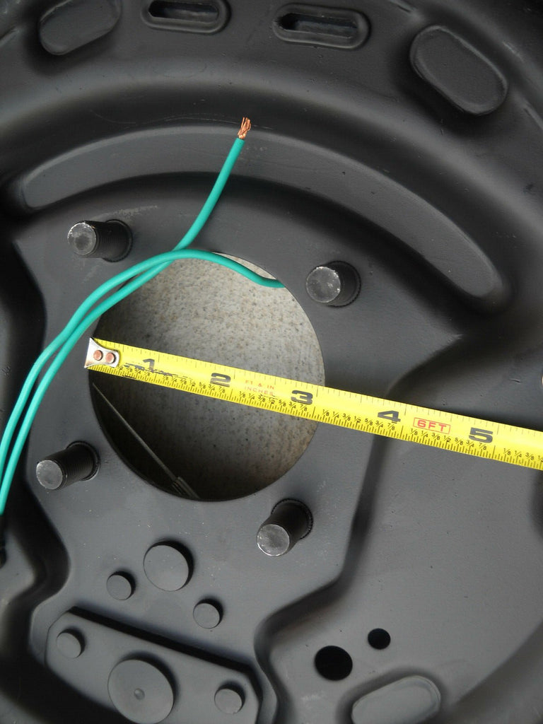 Pair Trailer Backing Plate Brake Electric 10" Fits Dexter Nev-R-Adjust 3500 Self (BK-10E-FSA-SET)