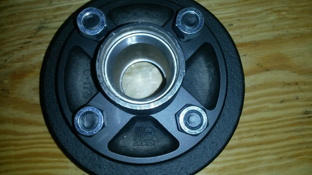 TWO (2) DEXTER Brake Drums,  7 x 1-1/4" Electric Four Lug (8-173-16-KITX2)
