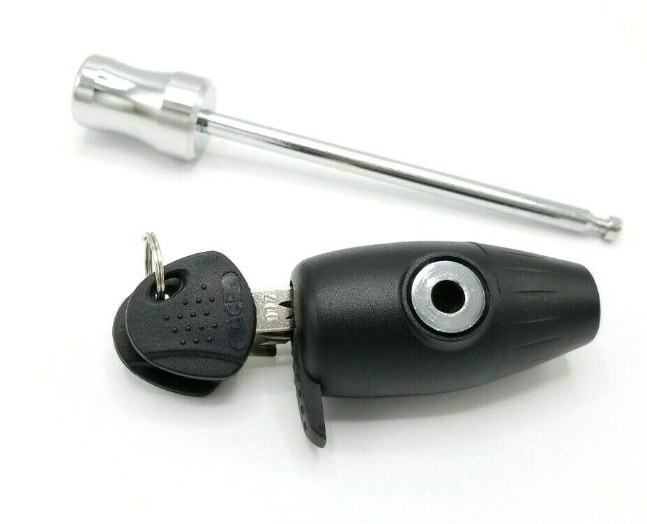 (7009400) Reese Towpower Easy Access Trailer Coupler Hitch Lock Extended Stem1-1/4"x1-1/4"