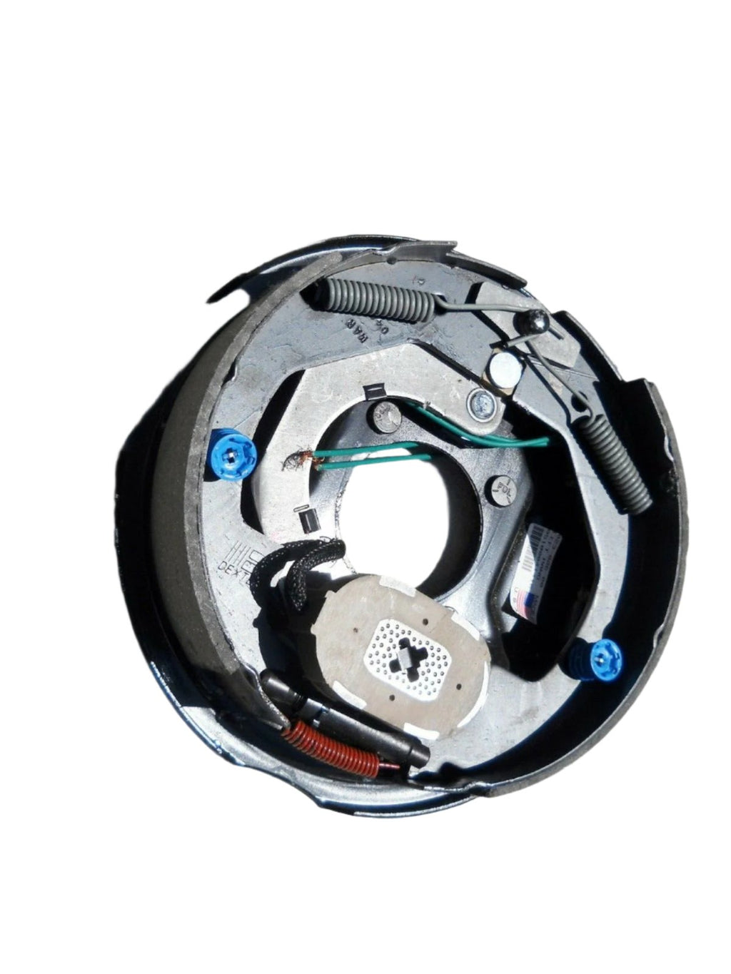 Add Trailer Brakes Kit – 3500 lb Axle, 5 on 4.5 Bolt Pattern, Electric Manual Adjust, Genuine Dexter Drums & Backing Plates (94545-B-DEX)