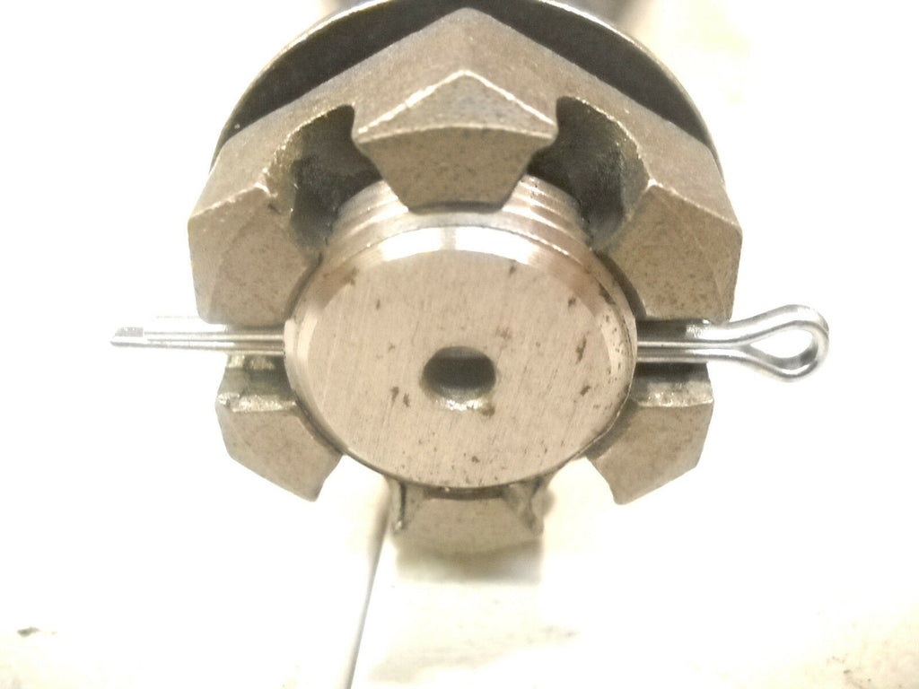 Round Spindle #42 2.25" x 6" 7000# fits Dexter ALKO Axis Trailer Axel Axle Shaft (SP-22542-KIT)