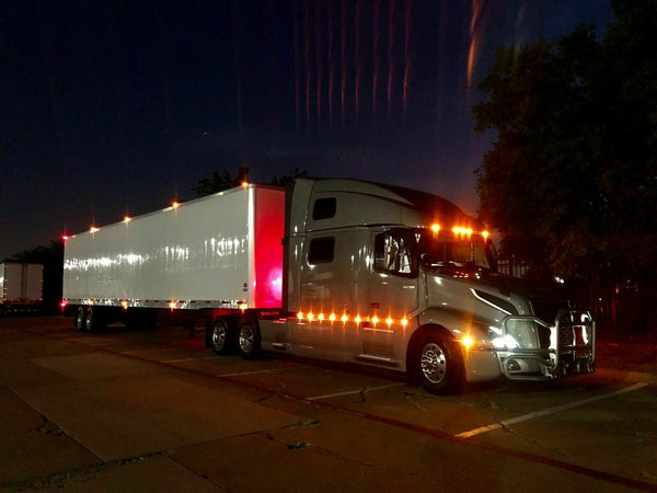 3/4 Led Marker Lights Maxxima 3/4" Mini Amber/Clear 3-LED Marker Light - For Trucks, Trailers, Jeeps Maxxima M09300YCL Mini Marker Light - Foto 13