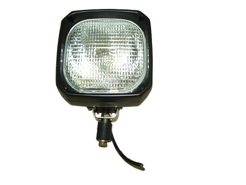 Flood light 5.5"x5.5" 12volt 55 watt halogen rubber 670 (J-14670)