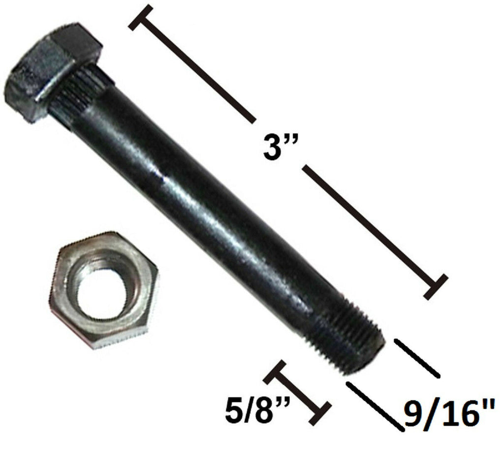 Tandem Axle Trailer Spring Suspension Rebuild Kit Bolt 3/4 EQ-458 Equalizer Axel (SRK-TA-SB-458-3125)