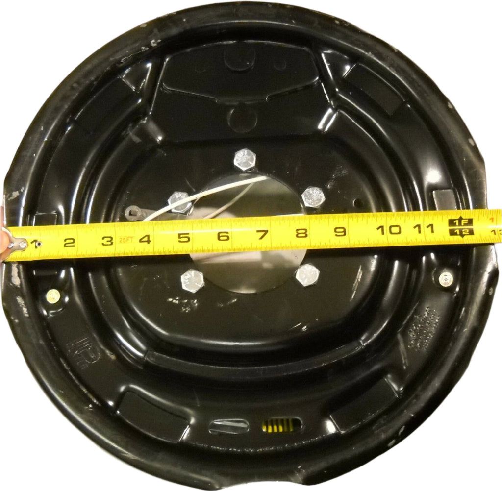 Four - DEXTER Electric Brake Nev-R-Adjust 12" inch Backing Plate (23-458-459-2X)