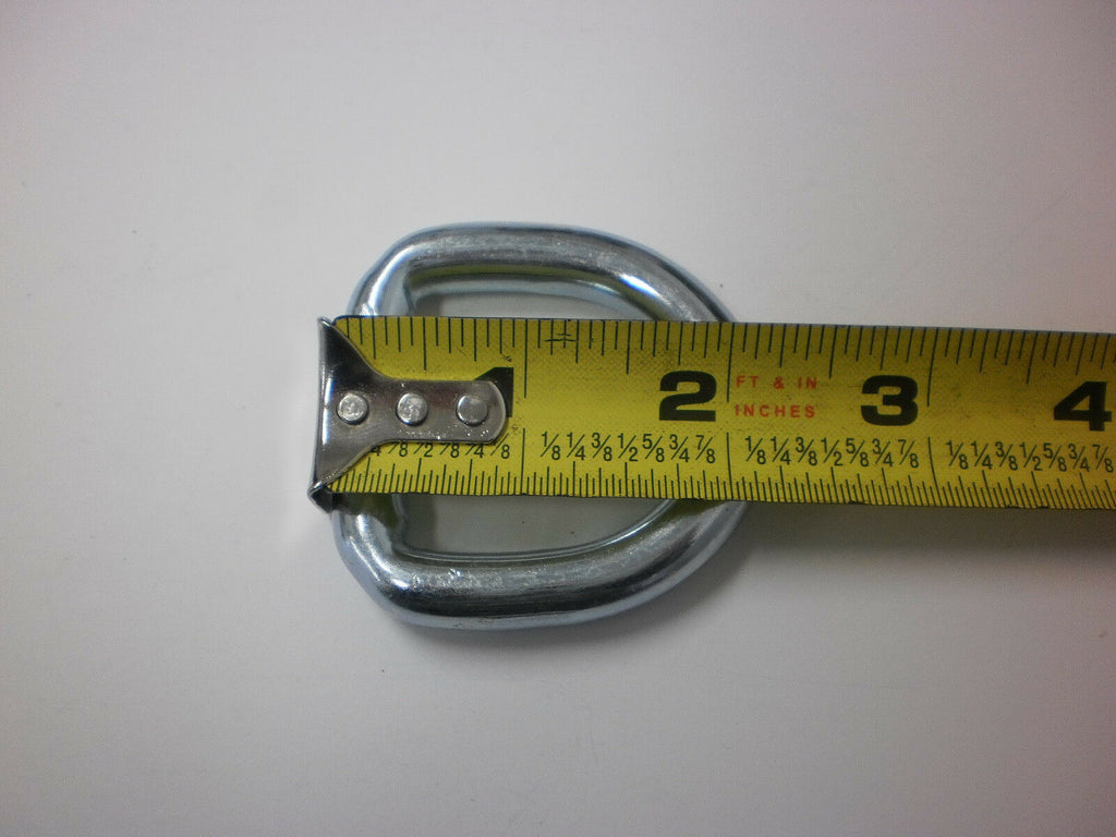 10 - 3/8" D Ring 5000# Weld On ATV Motorcycle Rope Tie Trailer Truck (WR15-LOTOF10)